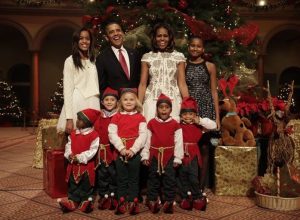 Obama 2017 Christmas Photo