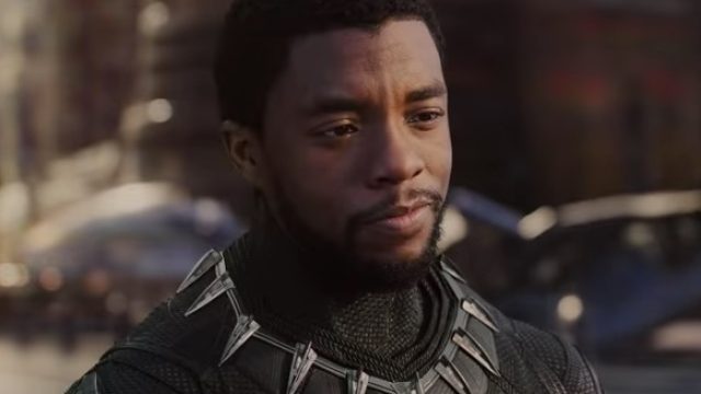Picture of Chadwick Boseman Black Panther Trailer