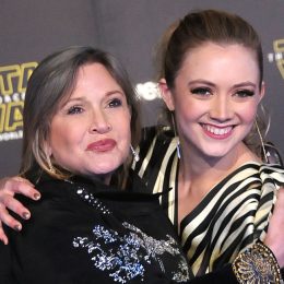 Carrie Fisher and daughter actress Billie Lourd