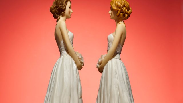 lesbian cake topper