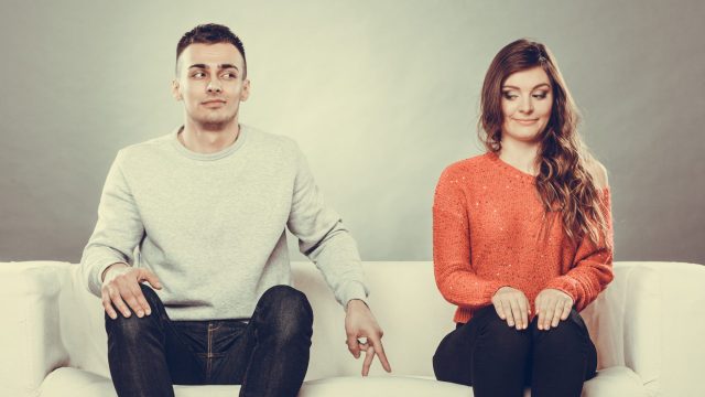 Picture of Single People Sitting on Sofa
