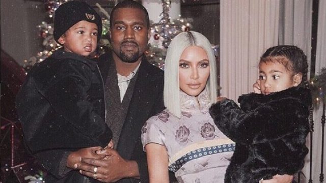 Kim Kardashian and Saint West