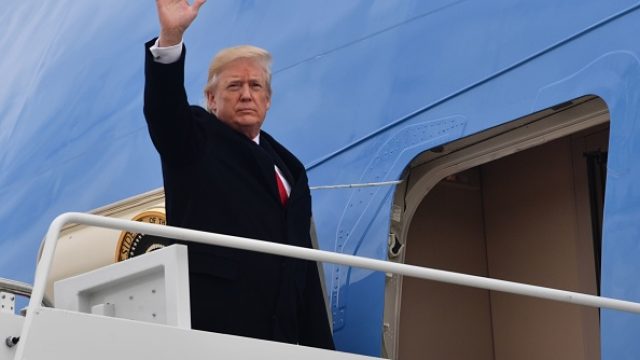 Donald Trump accepts credit for air travel safety