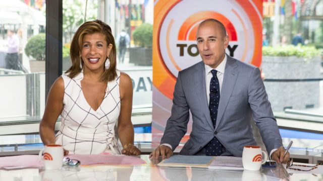 Hoda Kotb Matt Lauer
