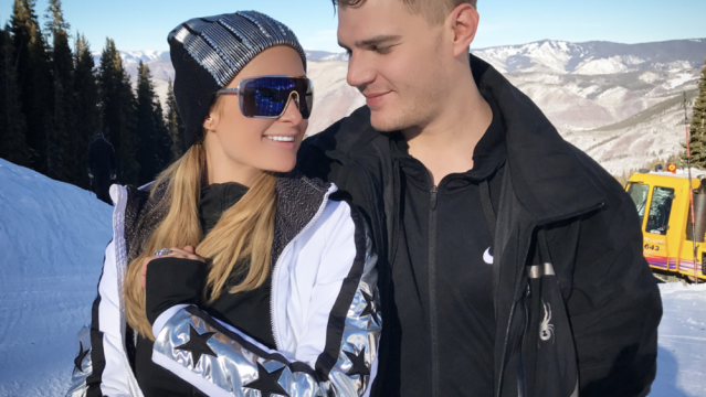 Paris Hilton and Chris Zylka