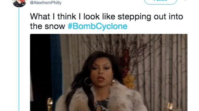 bomb cyclone tweets