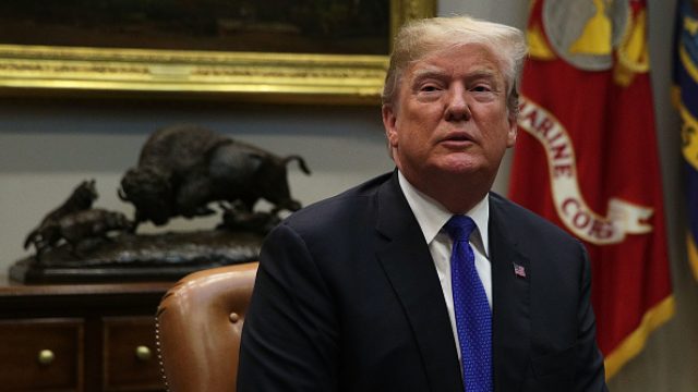 Donald Trump tweets about FBI