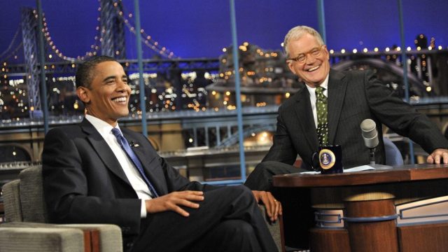 Barack Obama David Letterman