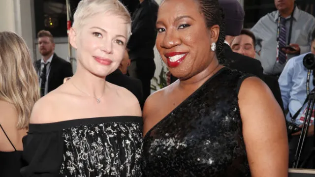 Actor Michelle Williams and activist Tarana Burke