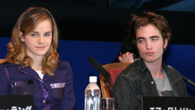 Emma Watson and Robert Pattinson