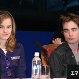 Emma Watson and Robert Pattinson