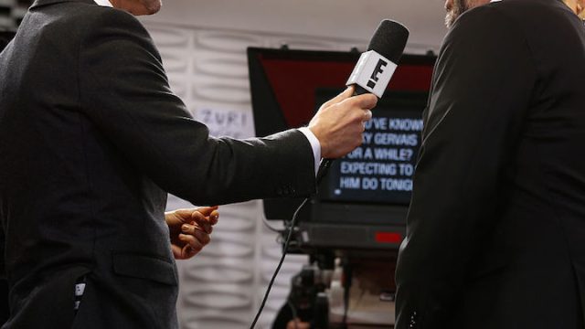 Golden Globes red carpet