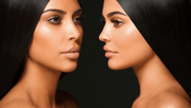 Kylie Jenner Kim Kardashian makeup