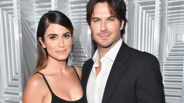 Nikki Reed and Ian Somerhalder