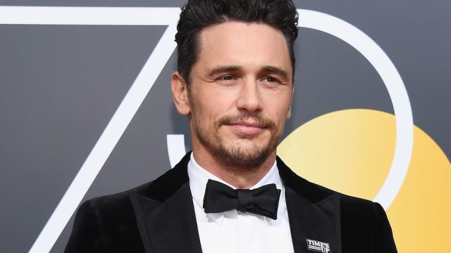 James Franco arrives to the 75th Annual Golden Globe Awards