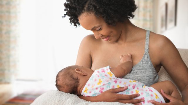 breastfeeding mom