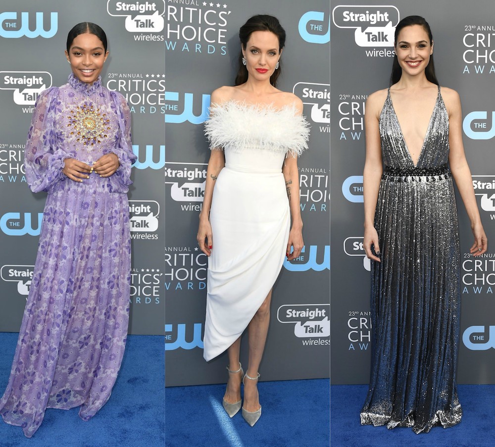 2018 Critics' Choice Awards red carpet fashion looksHelloGiggles