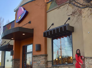 Picture of Kristin Johnston Taco Bell Exterior