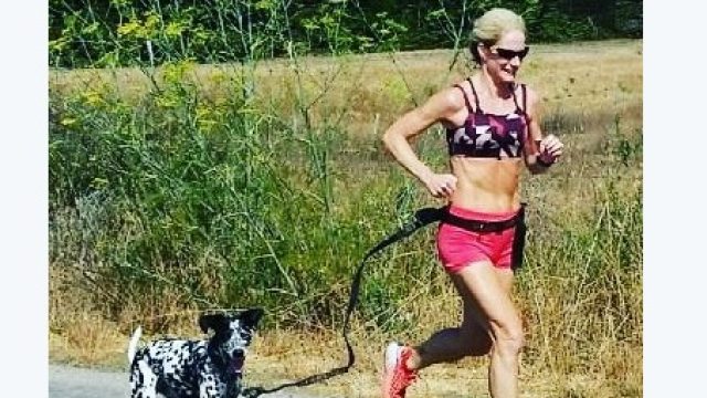 Olympic running trials 50 year old