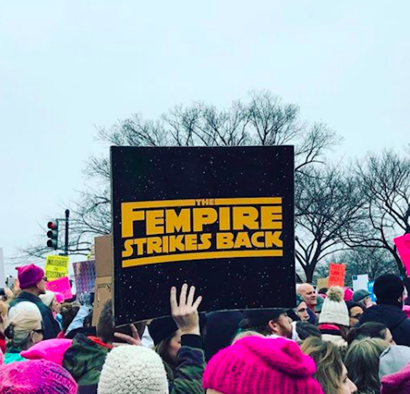 18 punny Women's March sign ideas, because revolutions should be  wittyHelloGiggles