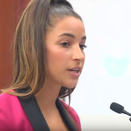 Picture of Aly Raisman Testiony