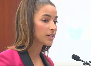 Picture of Aly Raisman Testiony