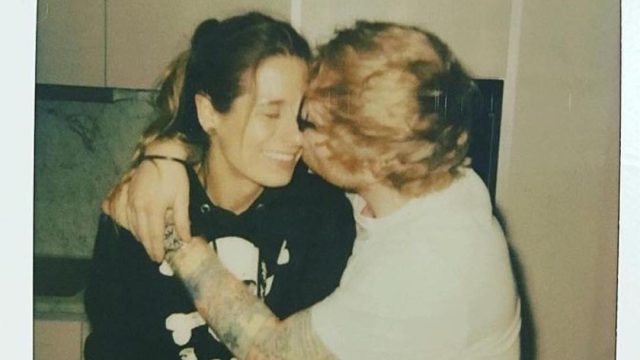 Ed Sheeran and his fiancée, Cherry Seaborn