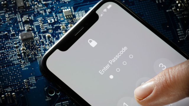 Picture of iPhone Lock