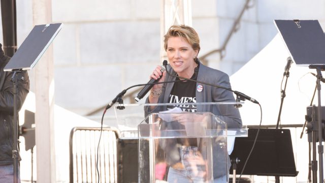Picture of Scarlett Johansson Women's March