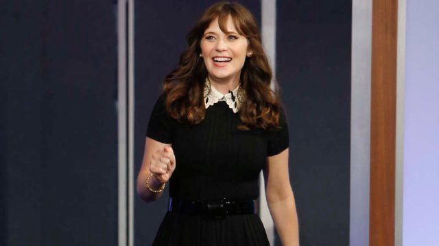 Zooey Deschanel short hair