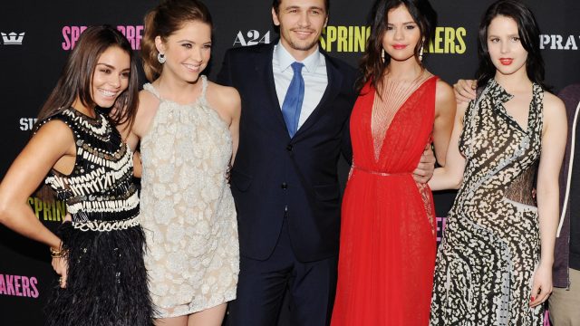 Photo of Vanessa Hudgens and James Franco at the Premiere of "Spring Breakers"