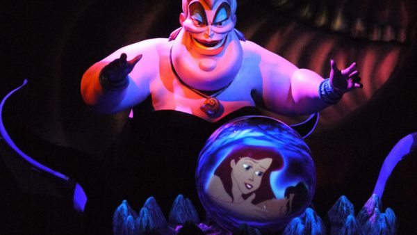 Ursula's head fell off at Disneyland, because nightmares come ...