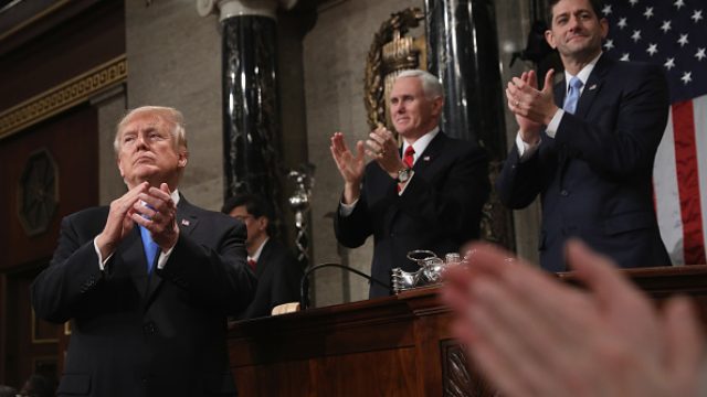 President Trump lies about State of the Union ratings