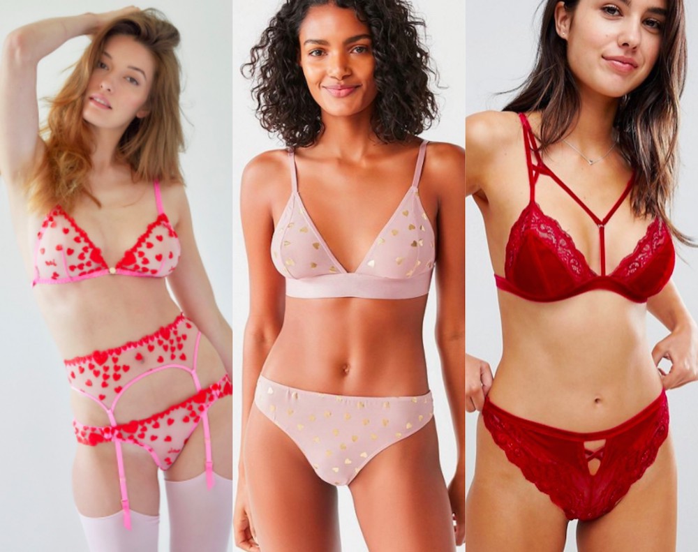 Valentine s Day lingerie options for women with small