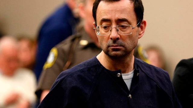 Larry Nassar attacked in court by victim's father
