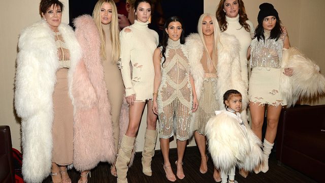 Khloe Kardashian, Kris Jenner, Kendall Jenner, Kourtney Kardashian, Kim Kardashian West, North West, Caitlyn Jenner and Kylie Jenner