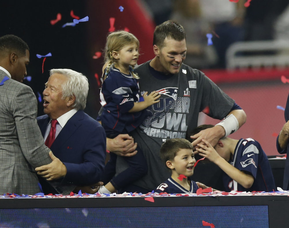 Tom Brady's 3 Kids Were By His Side During Special Patriots