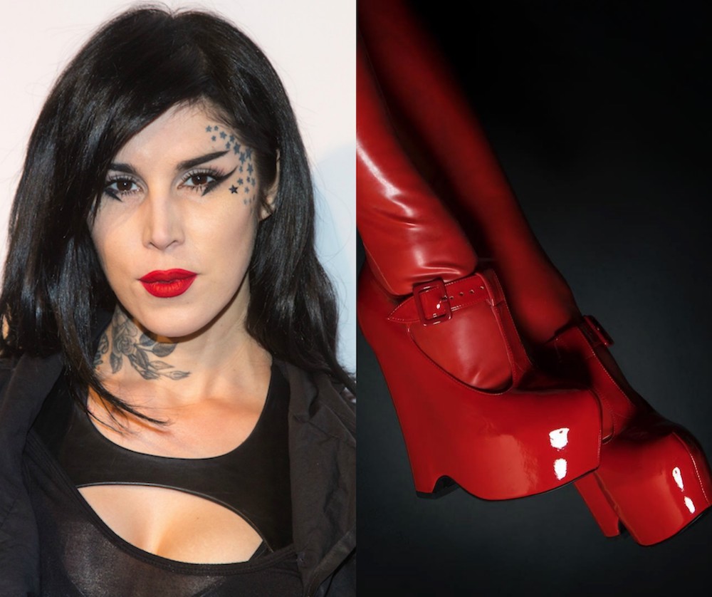 Kat von shop d shoes line