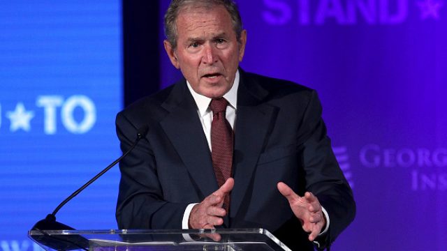 Former President George W. Bush agrees that Russia meddled in the 2016 election