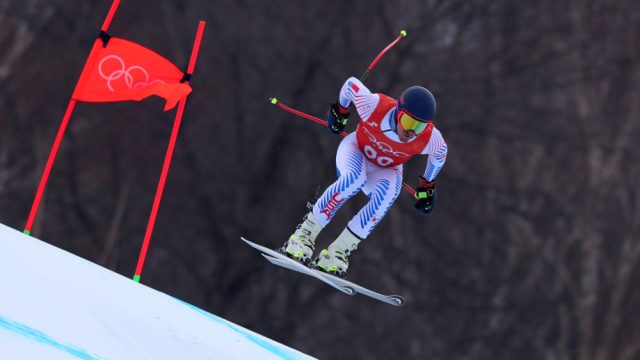 downhill skiing
