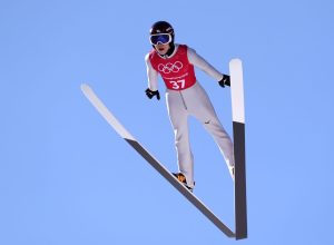 Image of a ski jumper