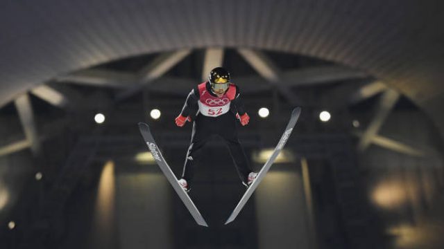 Olympic ski jumping