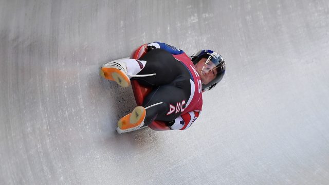 Image of Olympic luger