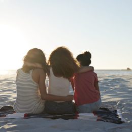 Photo of Three Women on National Make a Friend Day