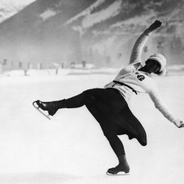 Photo of Figure Skater Herma Planck-Szabo at the First Winter Olympics
