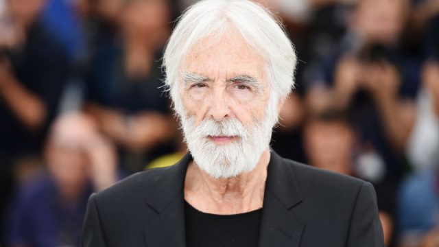 CANNES, FRANCE - MAY 22: Director Michael Haneke attends the "Happy End" photocall during the 70th annual Cannes Film Festival at Palais des Festivals on May 22, 2017 in Cannes, France. (Photo by Stephane Cardinale - Corbis/Corbis via Getty Images)