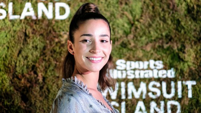 Aly Raisman posed nude for "Sports Illustrated" swimsuit edition