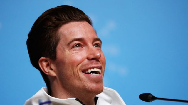 PYEONGCHANG-GUN, SOUTH KOREA - FEBRUARY 08: United States men's snowboarder Shaun White attends a press conference at the Main Press Centre during previews ahead of the PyeongChang 2018 Winter Olympic Games on February 8, 2018 in Pyeongchang-gun, South Korea. (Photo by Ker Robertson/Getty Images)