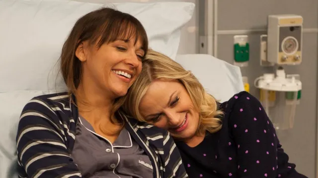 leslie and ann from parks and rec