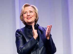 Picture of Hillary Clinton Clapping